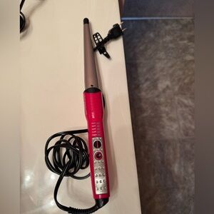 Conair Infiniti Pro Pink and Silver Curling Wand (New & Still Available)